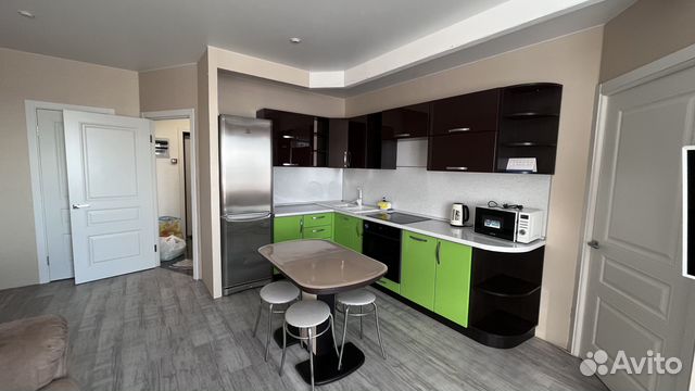 

1-к. квартира, 46 м², 2 кровати