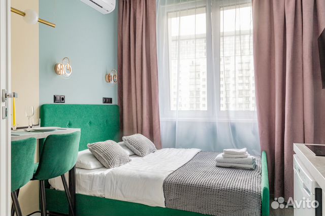 

Квартира-студия, 18 м², 1 кровать
