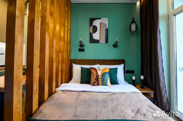 

Квартира-студия, 17 м², 1 кровать