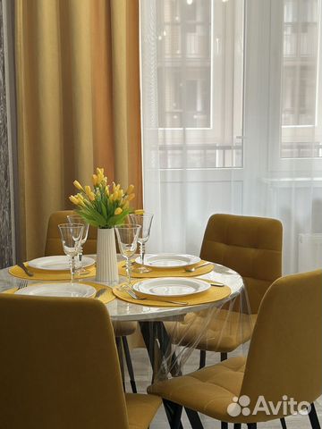 

1-к. квартира, 40 м², 2 кровати