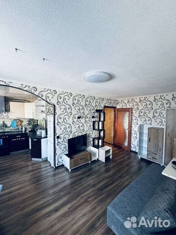 

1-к. квартира, 46 м², 3 кровати