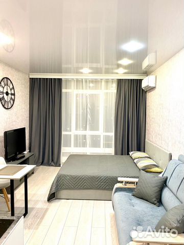 

Квартира-студия, 27 м², 2 кровати