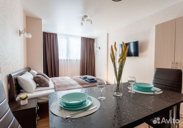 

Квартира-студия, 29 м², 1 кровать