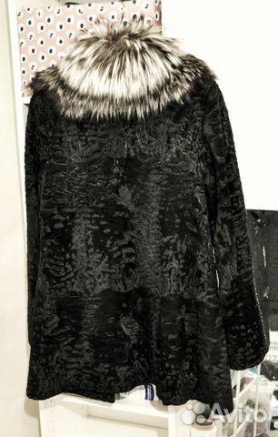 Шуба короткая levinson каракульча-песец Шуба короткая levinson каракульча-песец