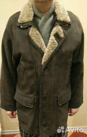 Дубленка зимняя натуральная бу