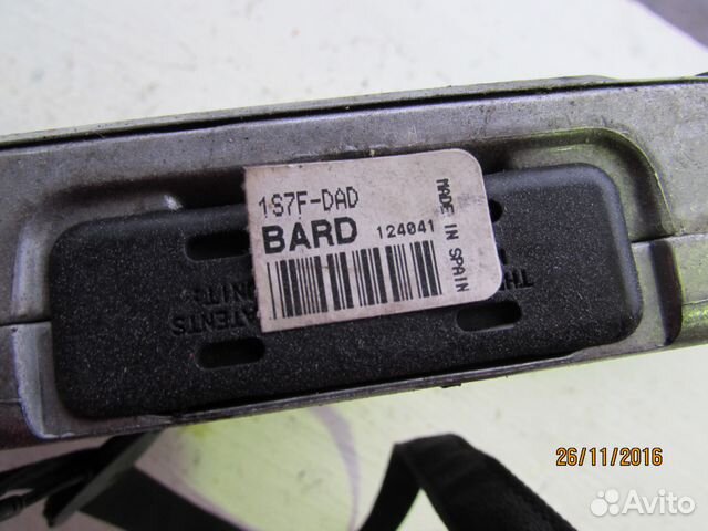 Компьютер ford mondeo MK3 2.0 16V 1S7F-12A650-DAD