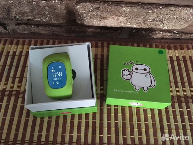 Детские часы-телефон с GPS-трекером Smart Baby Wat
