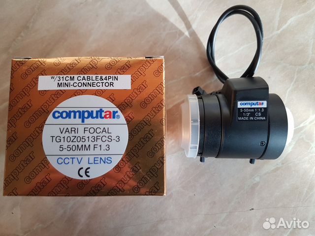 Computar TG10Z0513FCS-3 вариофокальный объектив Computar TG10Z0513FCS-3 вариофокальный объектив