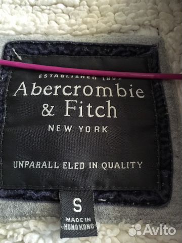 Толстовка на молнии утеплённая Abercrombie and Fit