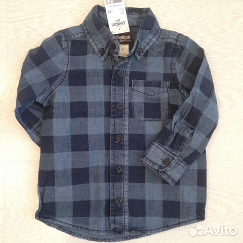 Рубашка Oshkosh новая 3т