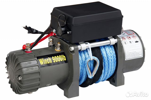 Лебёдка электрическая CM Winch CM9000S с синтетико Лебёдка электрическая CM Winch CM9000S с синтетико