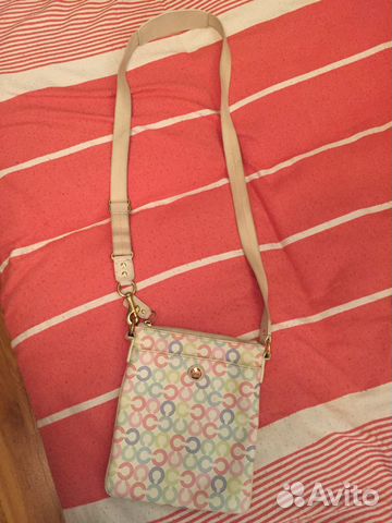 Сумка coach через плечо, оригинал