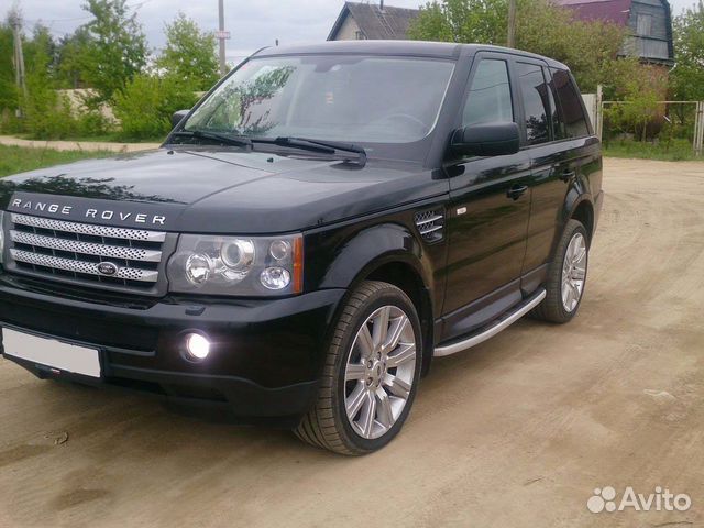 Range Rover Sport 2005-2013 внешние пороги Range Rover Sport 2005-2013 внешние пороги