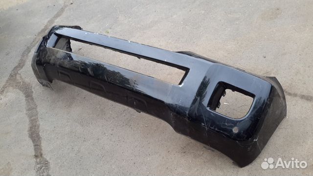 Toyota Land Cruiser 200 рестайлинг бампер передний