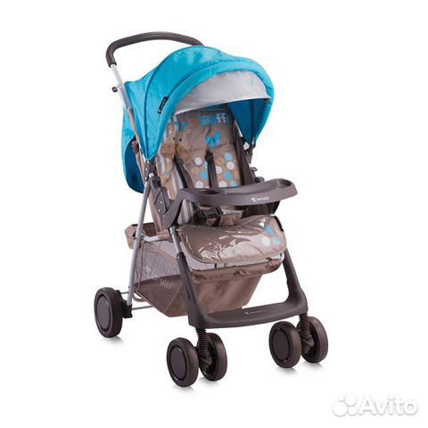 Летняя компактная колясочка новая