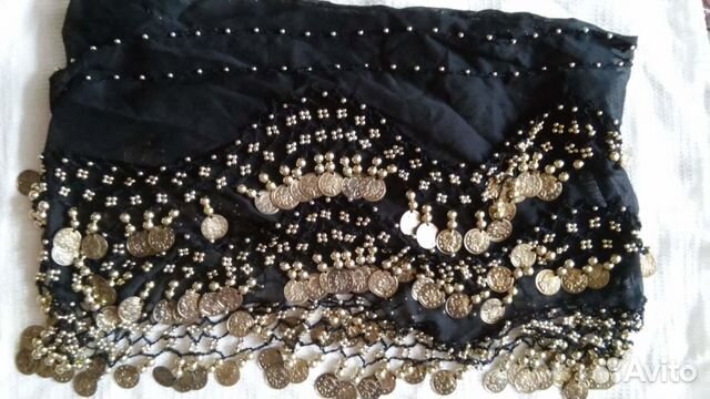 Пояс с монетами для восточного танца(танца живота)