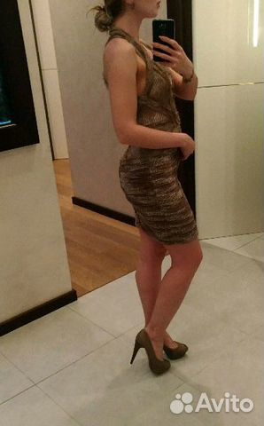 Платье Herve Leger. Оригинал