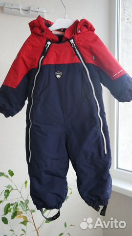Зимний комбинезон Lindberg Davos Snowsuit Navy/Red
