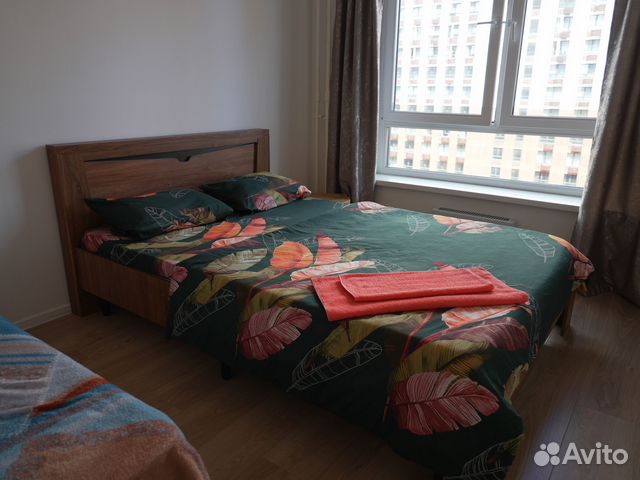 

1-к. квартира, 41 м², 3 кровати