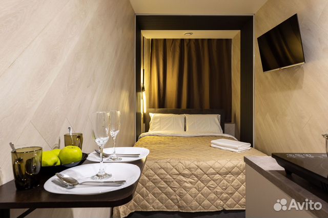 

Квартира-студия в апарт-отеле, 12 м², 1 кровать