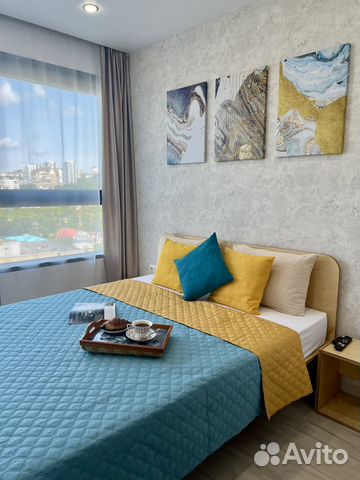 

Квартира-студия, 28 м², 1 кровать