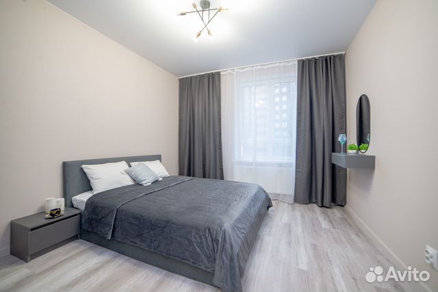 

1-к. квартира, 40 м², 2 кровати