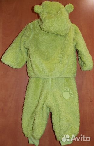Huppa р.74 костюм флисовый лохматый Huppa р.74 костюм флисовый лохматый