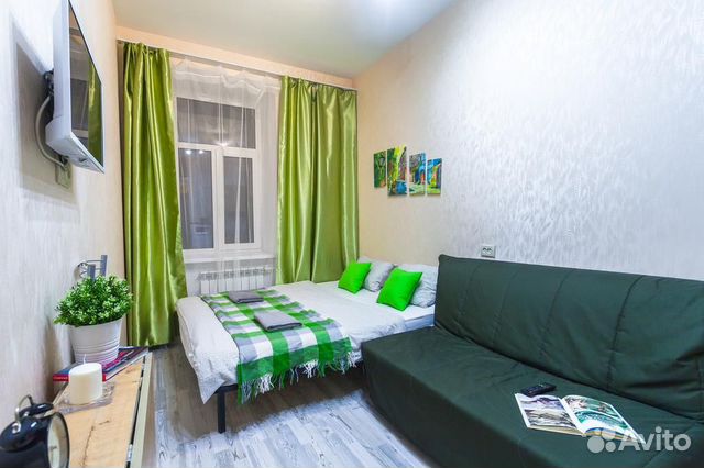 

Квартира-студия, 16 м², 2 кровати