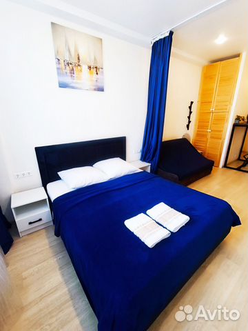 

Квартира-студия, 28 м², 2 кровати