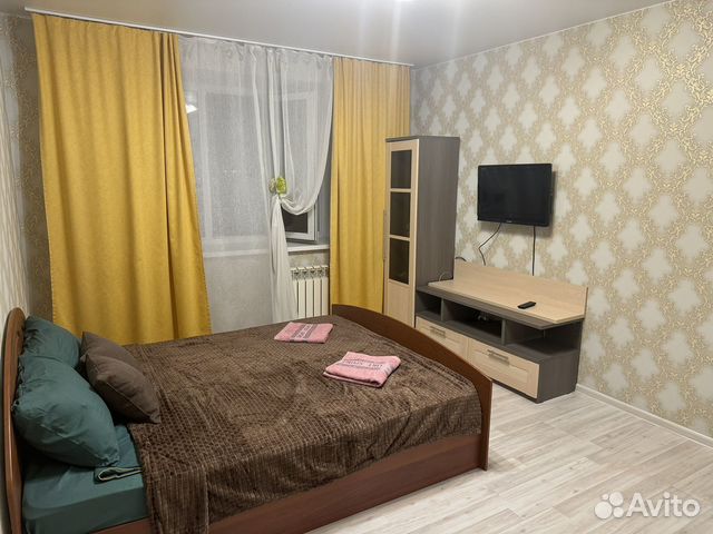 

1-к. квартира, 42 м², 2 кровати