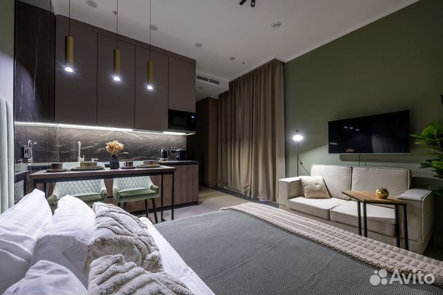 

Квартира-студия, 25 м², 1 кровать