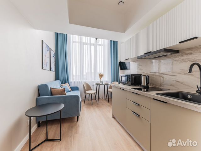 

Квартира-студия, 29 м², 2 кровати