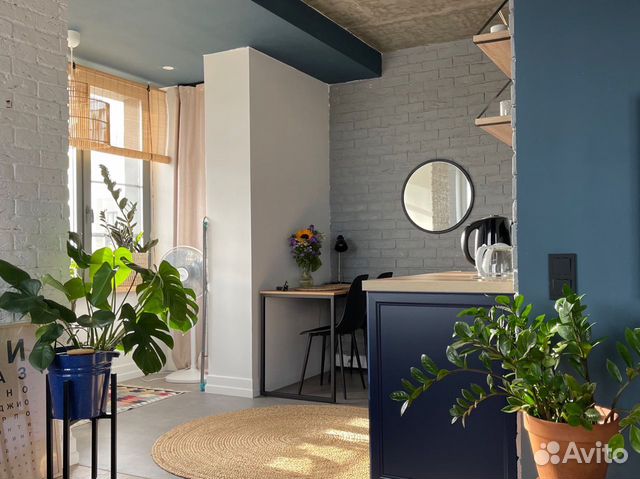 

1-к. квартира, 42 м², 2 кровати