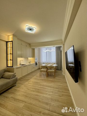 

1-к. квартира, 68 м², 2 кровати