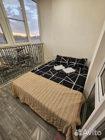 

1-к. квартира, 28 м², 2 кровати