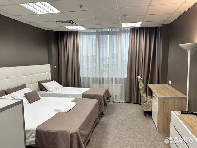 

Квартира-студия, 29 м², 2 кровати