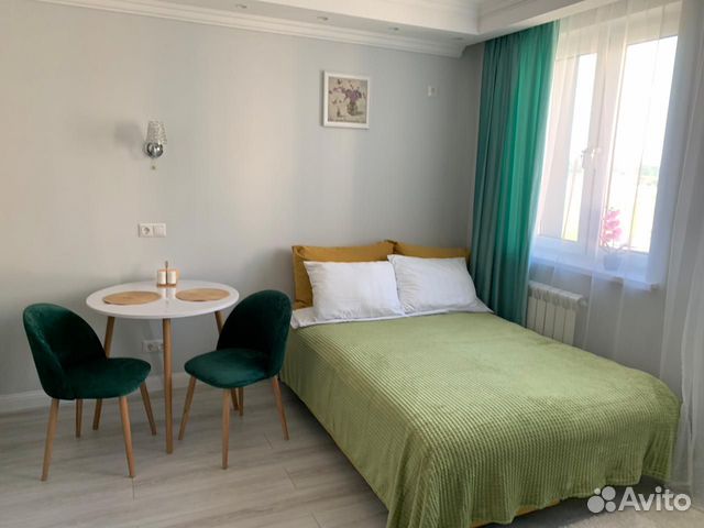 

Квартира-студия, 25 м², 1 кровать