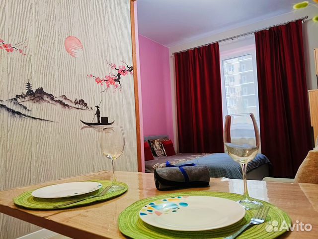 

Квартира-студия, 26 м², 2 кровати