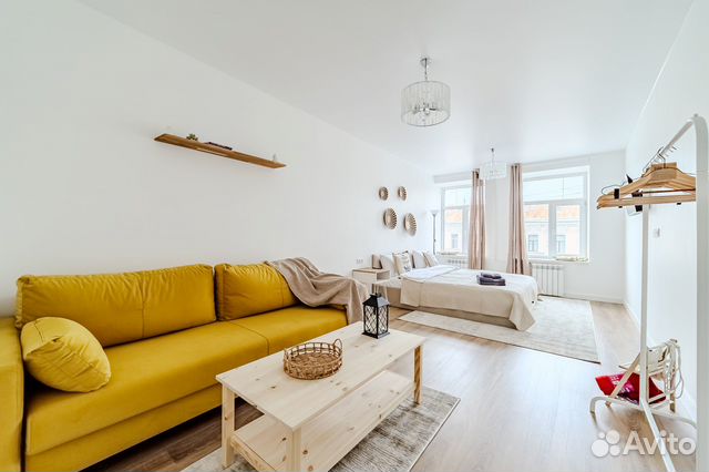 

Квартира-студия, 30 м², 2 кровати