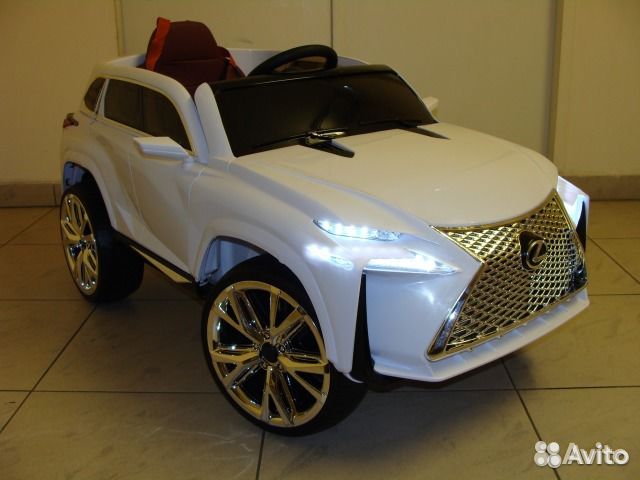 Детский электромобиль Lexus E111KX белый