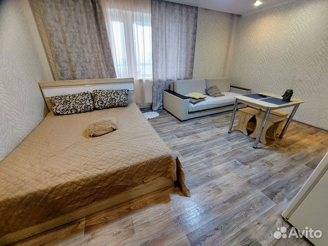 

Квартира-студия, 42 м², 2 кровати