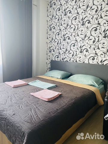 

1-к. квартира, 40 м², 2 кровати