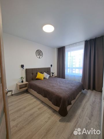 

1-к. квартира, 40 м², 2 кровати