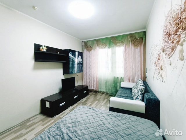 

1-к. квартира, 40 м², 2 кровати