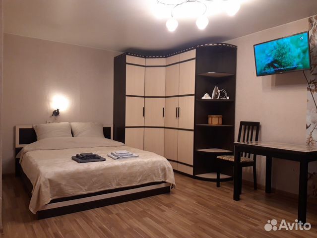 

1-к. квартира, 38 м², 2 кровати