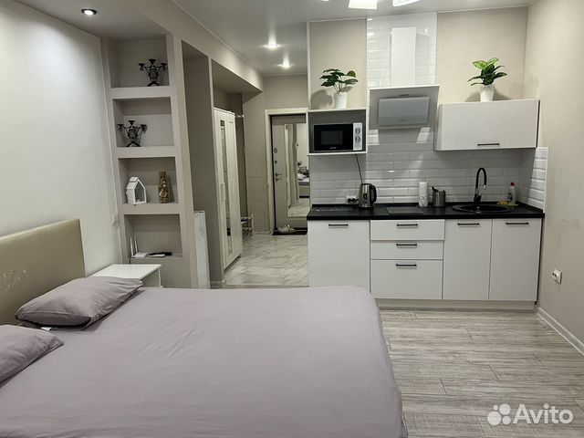 

Квартира-студия, 30 м², 1 кровать