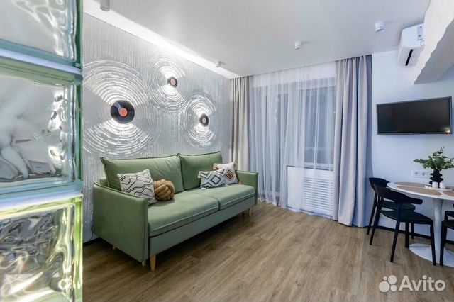 

1-к. квартира, 32 м², 2 кровати