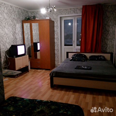 

1-к. квартира, 36 м², 2 кровати