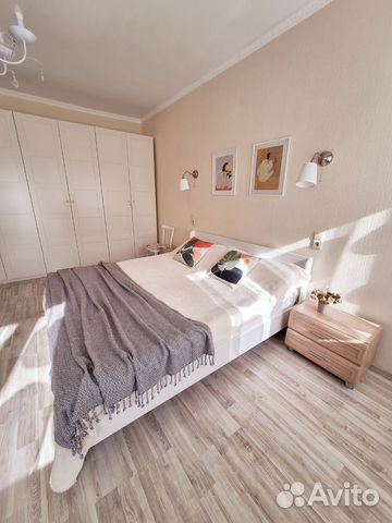 

1-к. квартира, 61 м², 4 кровати