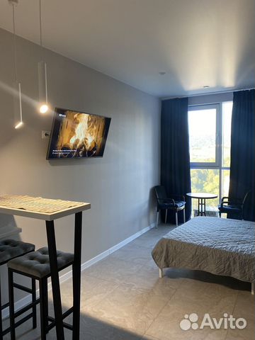 

Квартира-студия, 24 м², 2 кровати